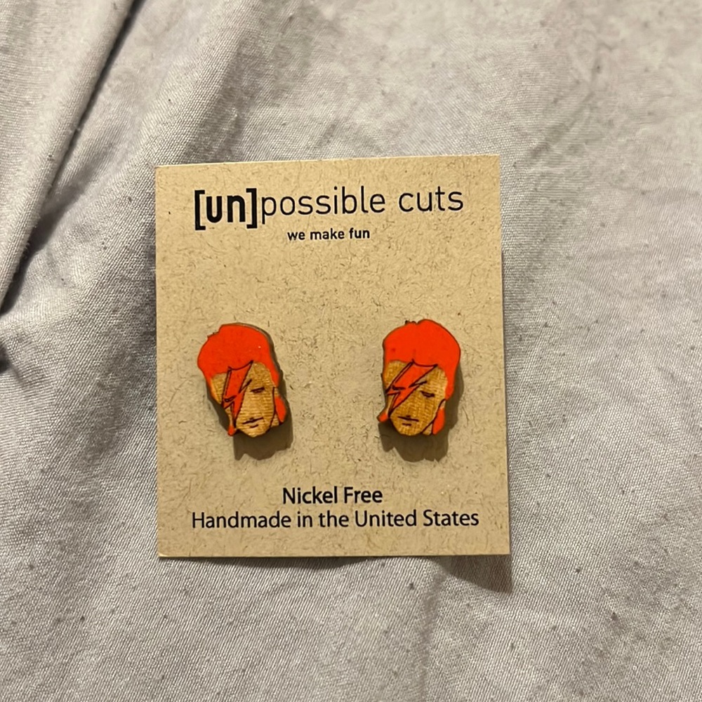 Bowie earrings